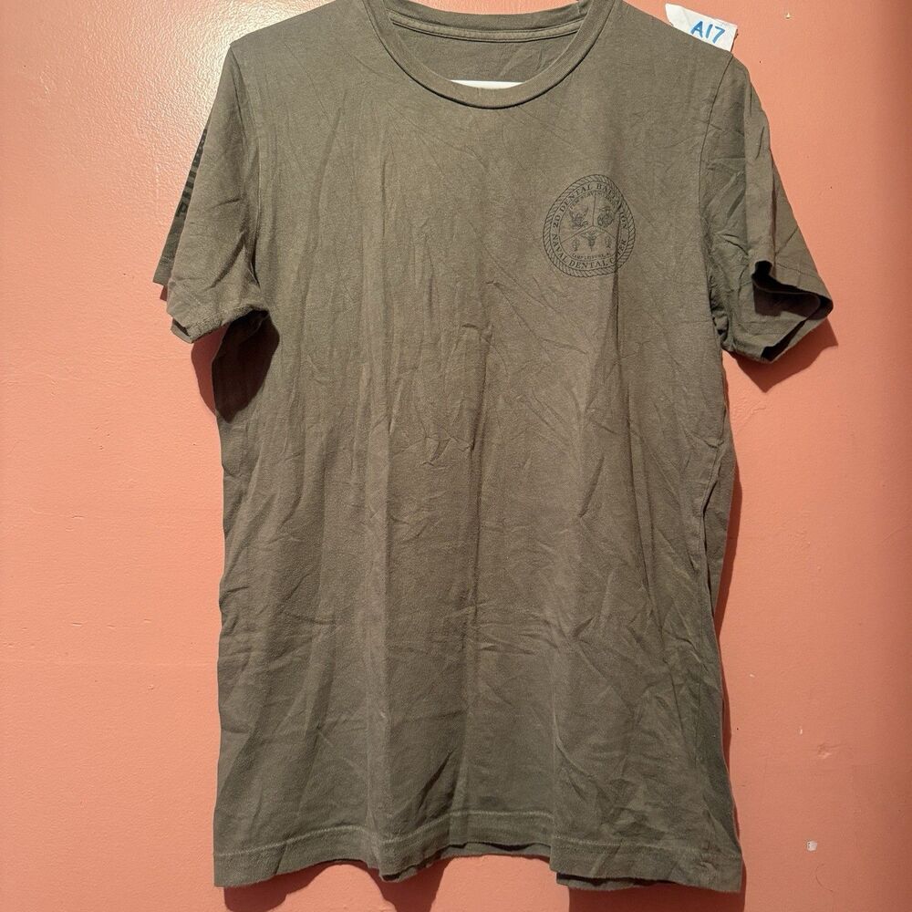 2D Naval Battalion Naval Dental Center Mens TShirt M Medium Dark Green